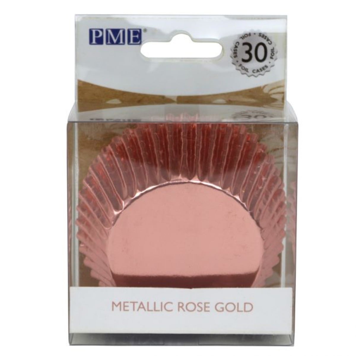 Caissettes à cupcakes  -  RoseGold (30pcs)
