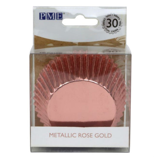 Caissettes à cupcakes  -  RoseGold (30pcs)