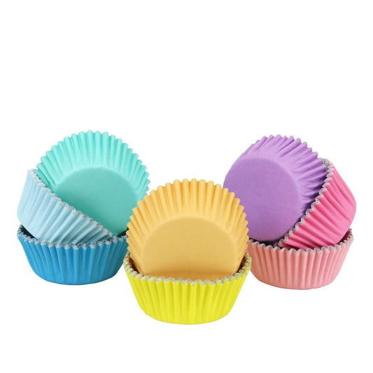 Caissettes à cupcakes - Pastel (100pcs)