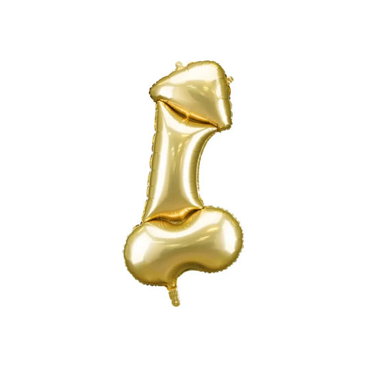 Ballon en alu - Penis Or
