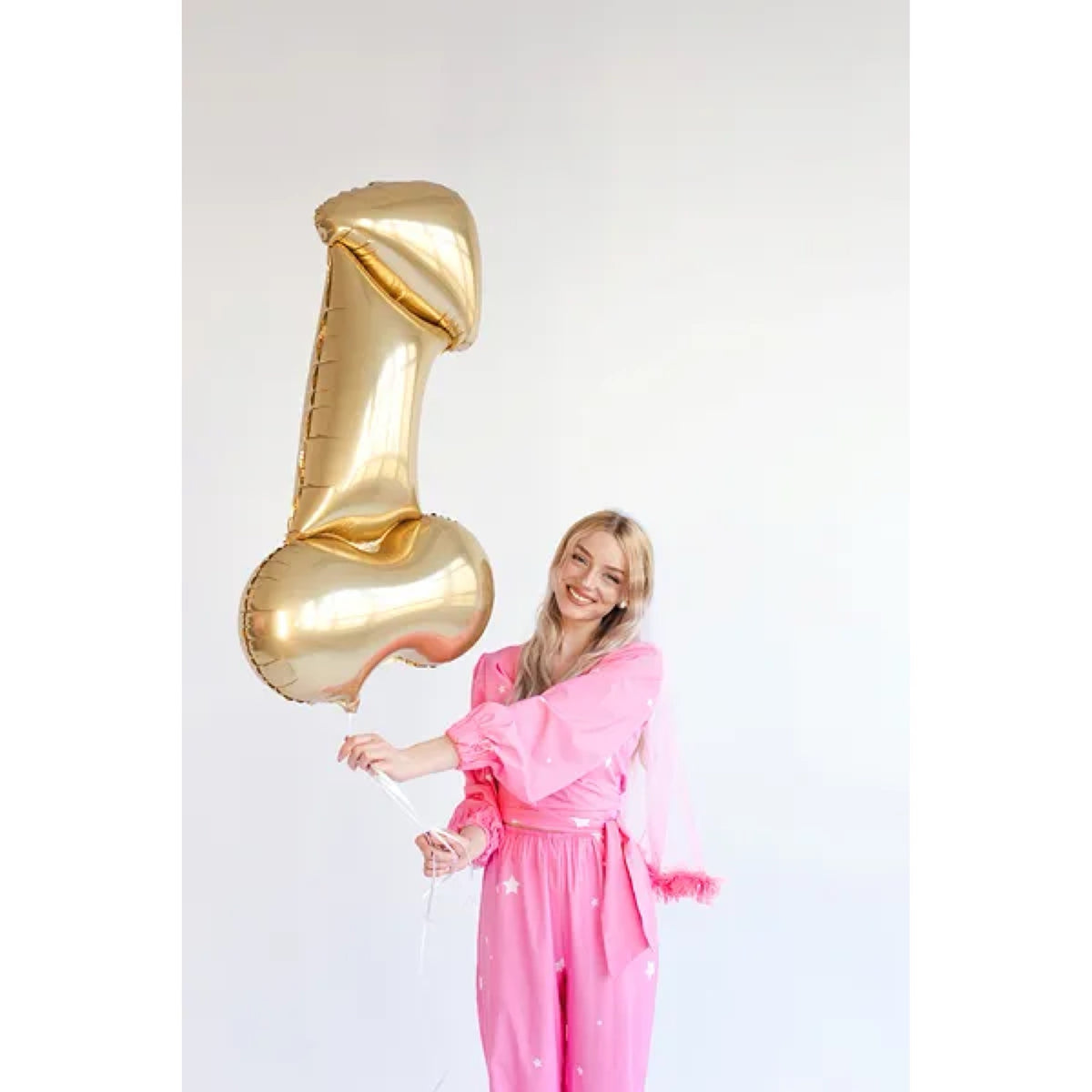 Ballon en alu - Penis Or