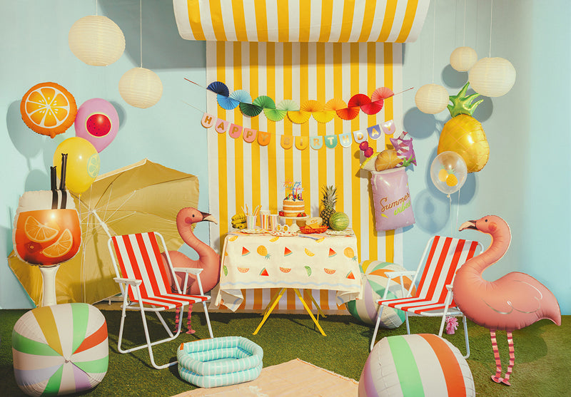 Ballon Cocktail Alu rose - 47 x 79cm