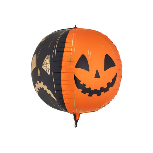 Ballon en alu - Citrouille Effrayante