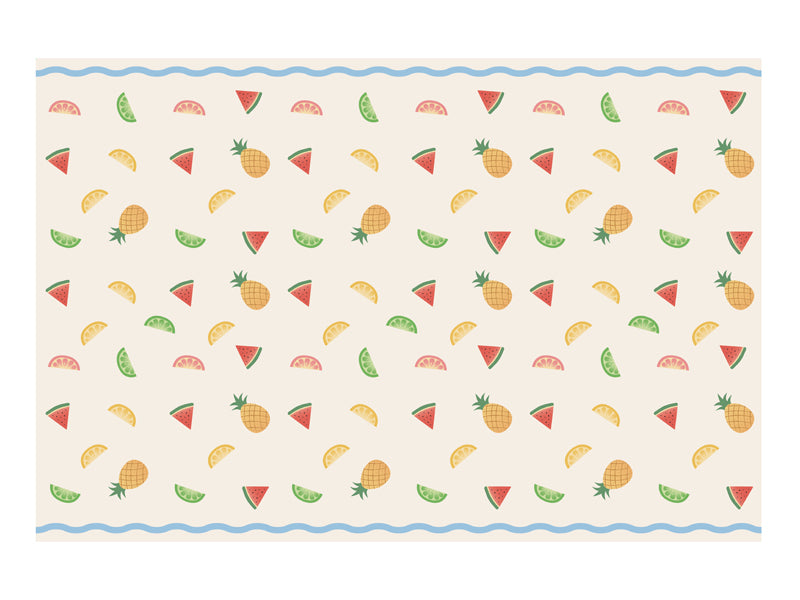 Nappe en papier Fruits (180 x 120 cm)