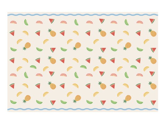 Nappe en papier Fruits (180 x 120 cm)