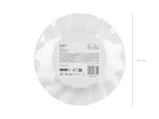 Assiettes Fruits assorties (20,5 cm, 6 pièces)