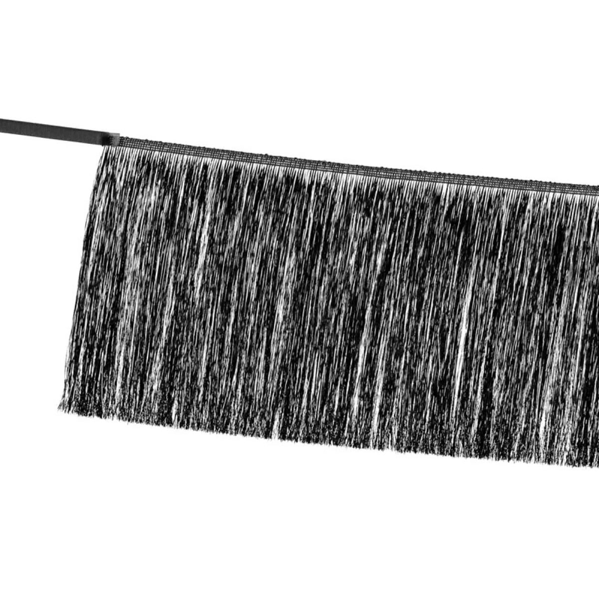 Guirlandes de franges - Noir (1m35)