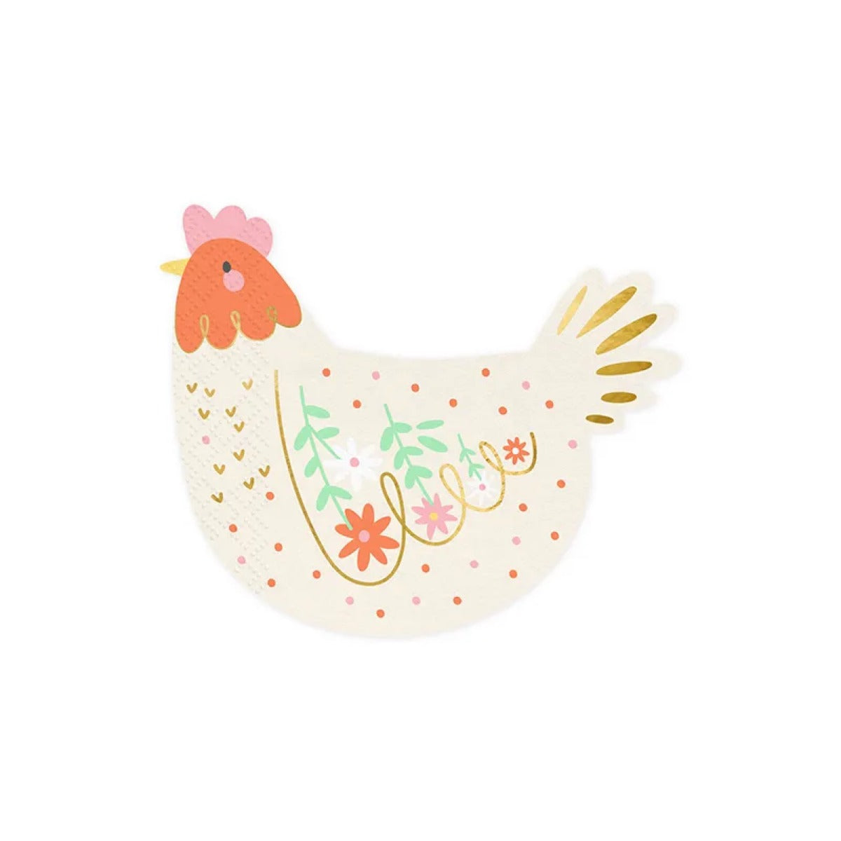 Serviette Poule (20pcs)