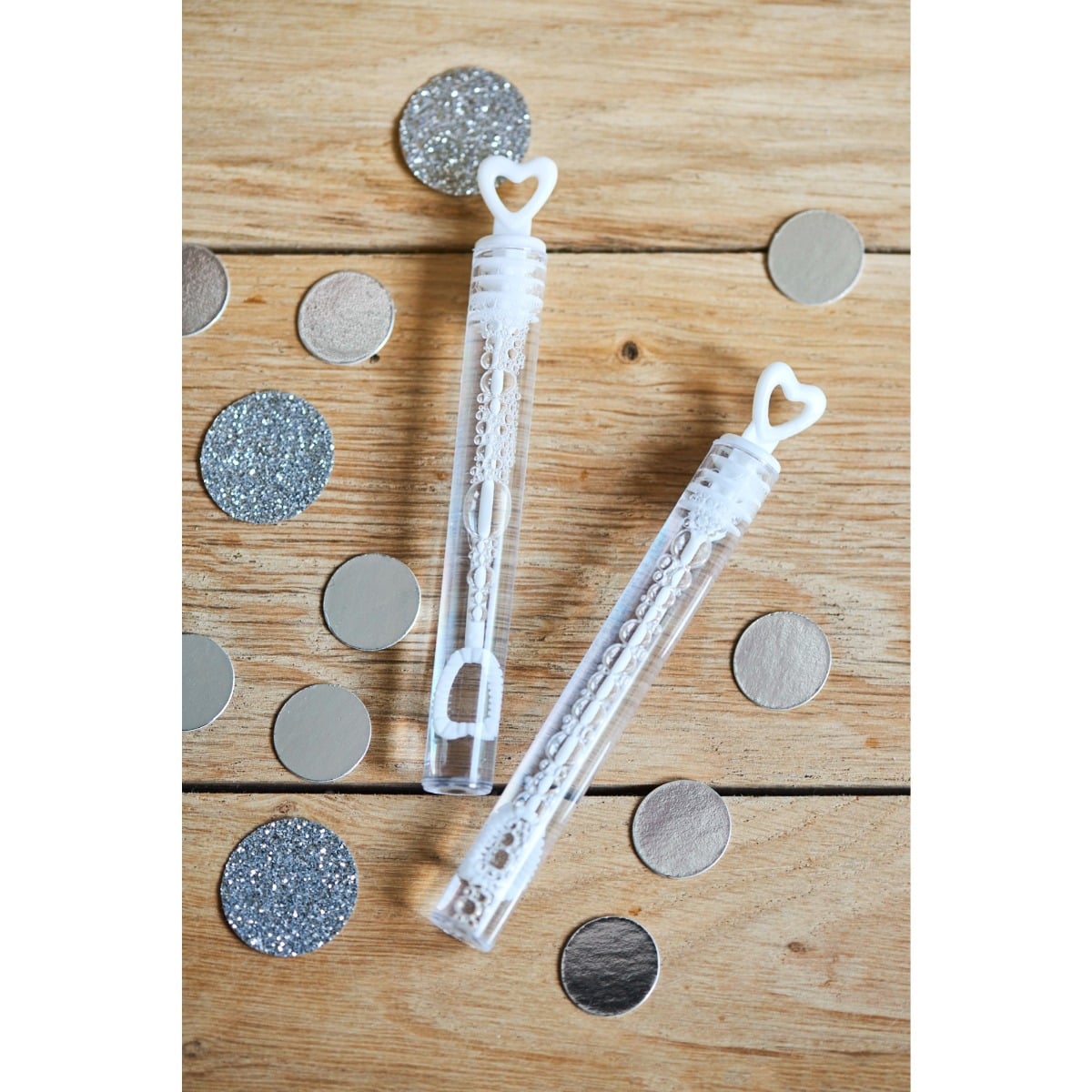Bulles à savon - Tube Coeur (48 pcs)