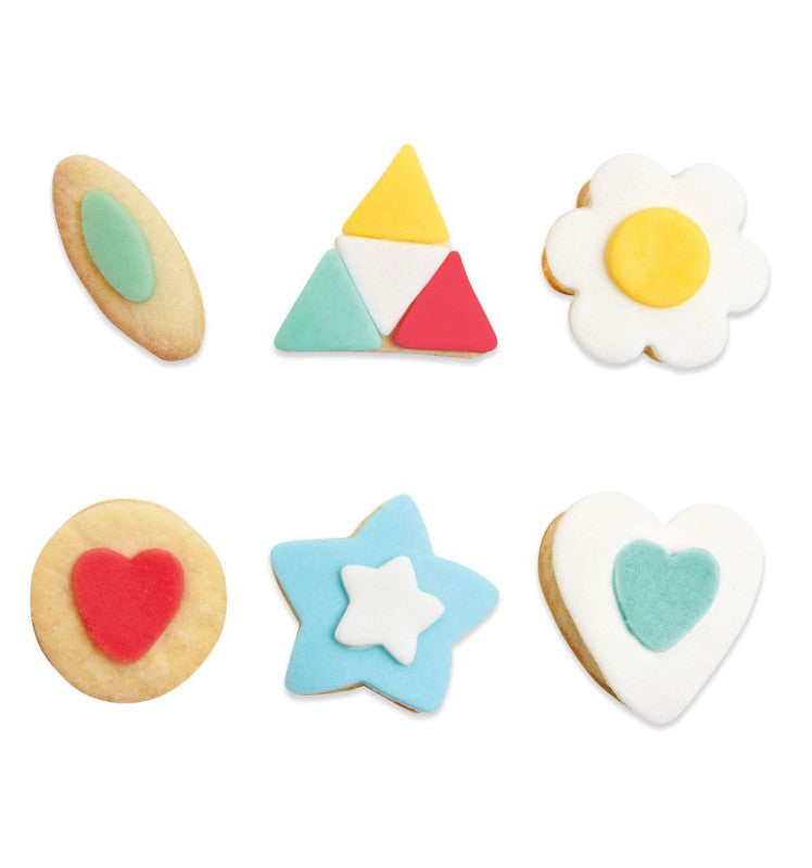 ScrapCooking Boîte de 18 mini emporte-pièces déco