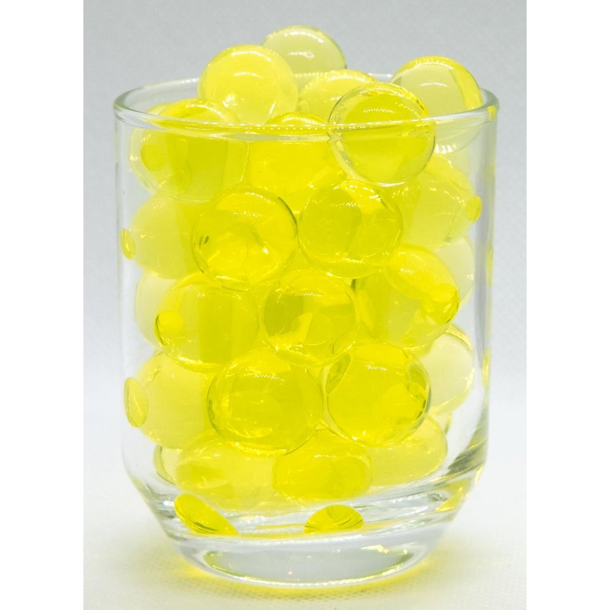 Perles d'eau - Jaune clair