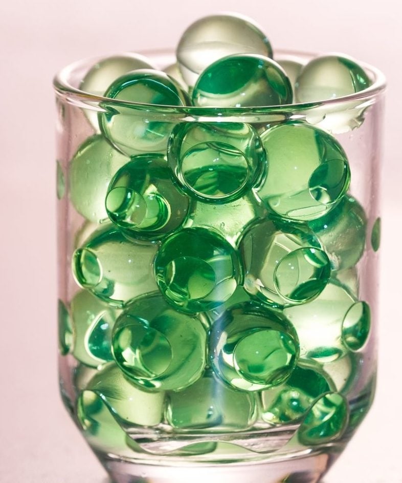 Perles d'eau - Vert