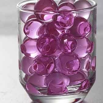 Perles d'eau - Violet