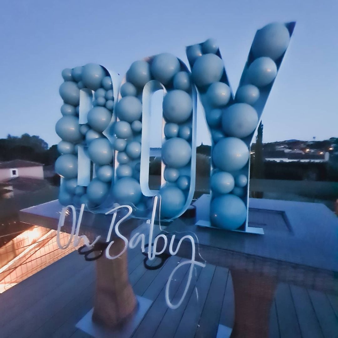 Structure Lettre 100cm - Le Ballon Elégant