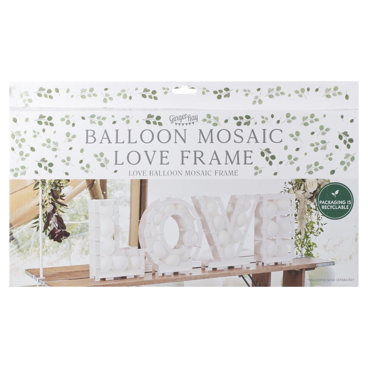 Structures pour ballons - LOVE