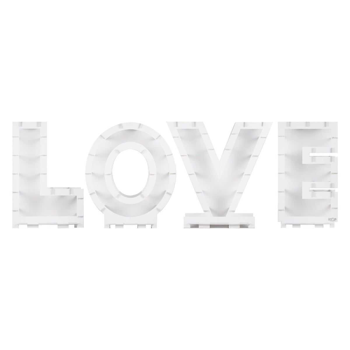 Structures pour ballons - LOVE