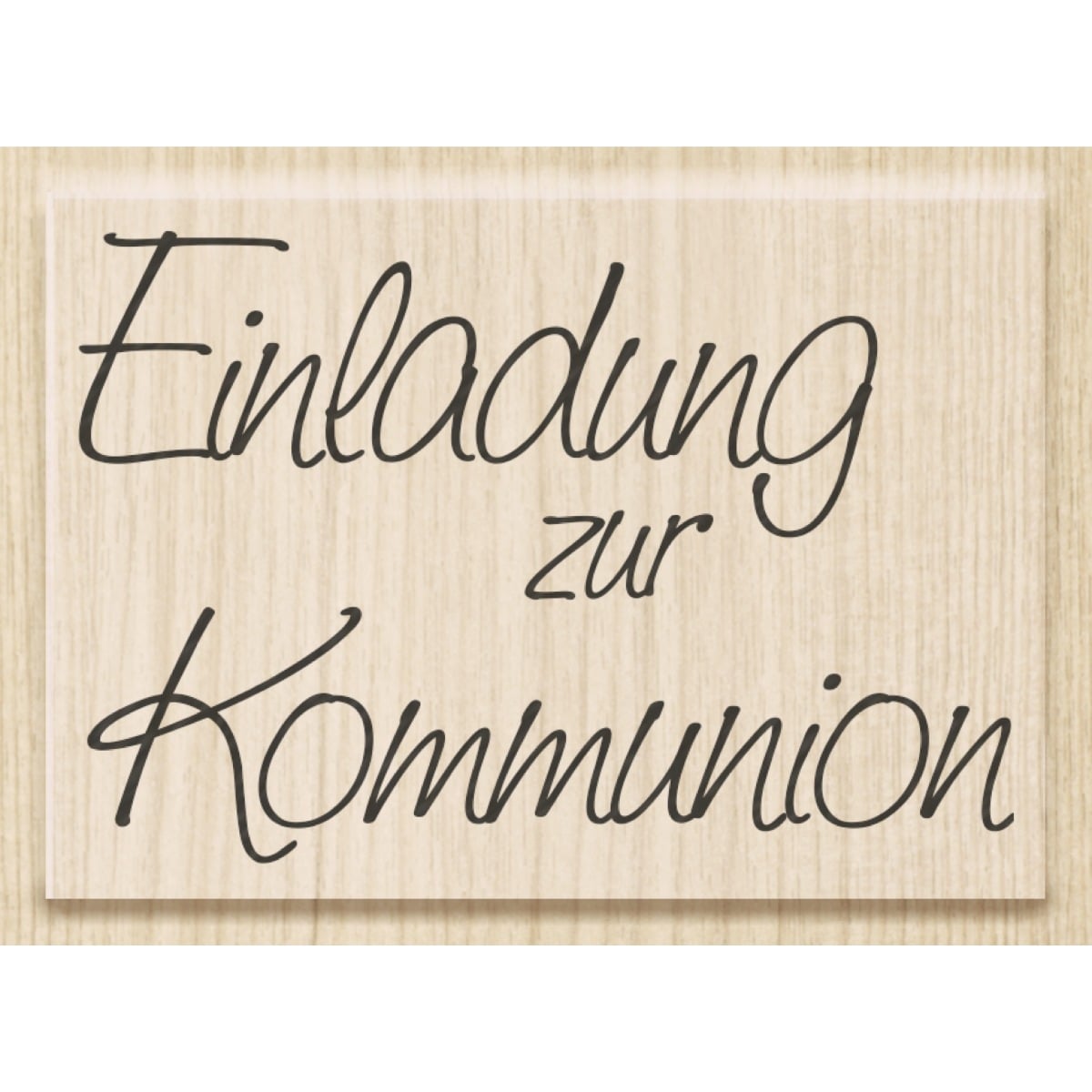 Tampon à motif - Einladung Zur Kommunion