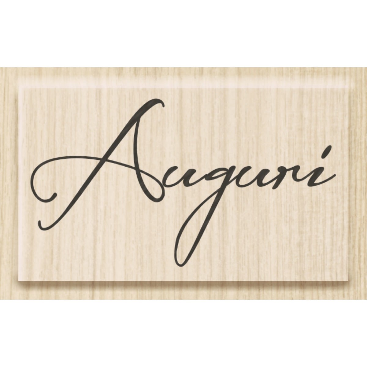Tampon à motif - Auguri