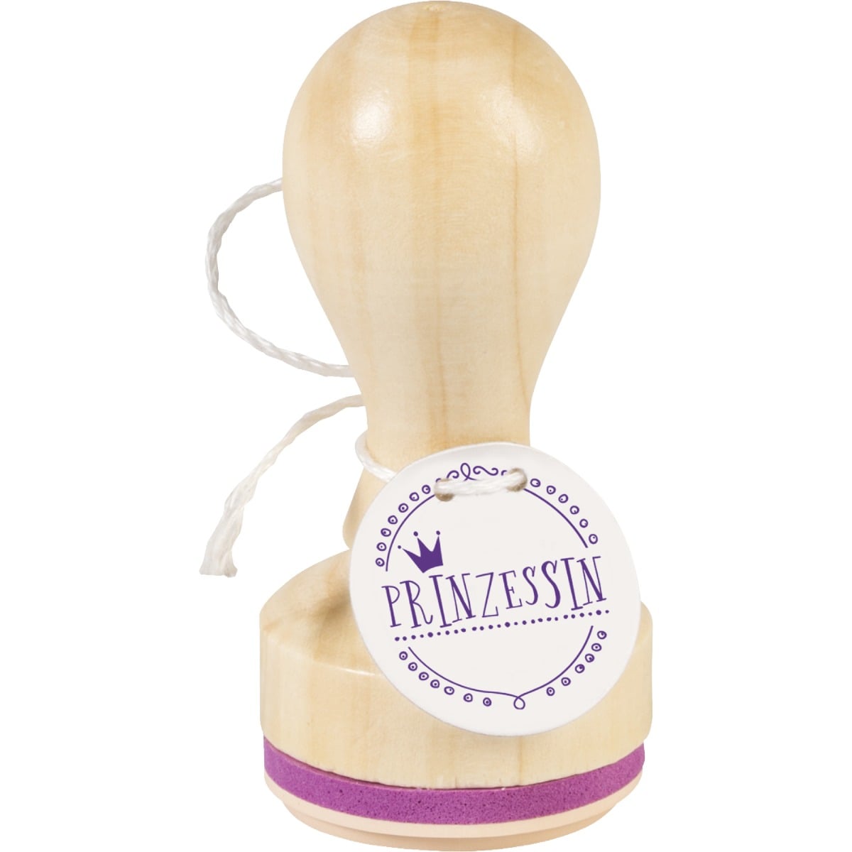Tampon à motif rond - Prinzessin