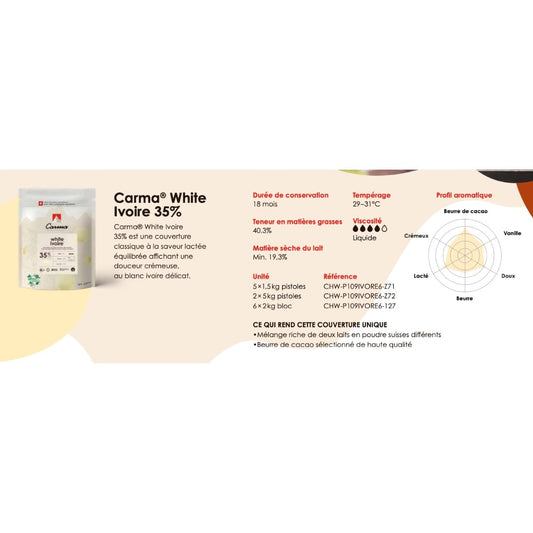 Carma - White Ivoire 35%