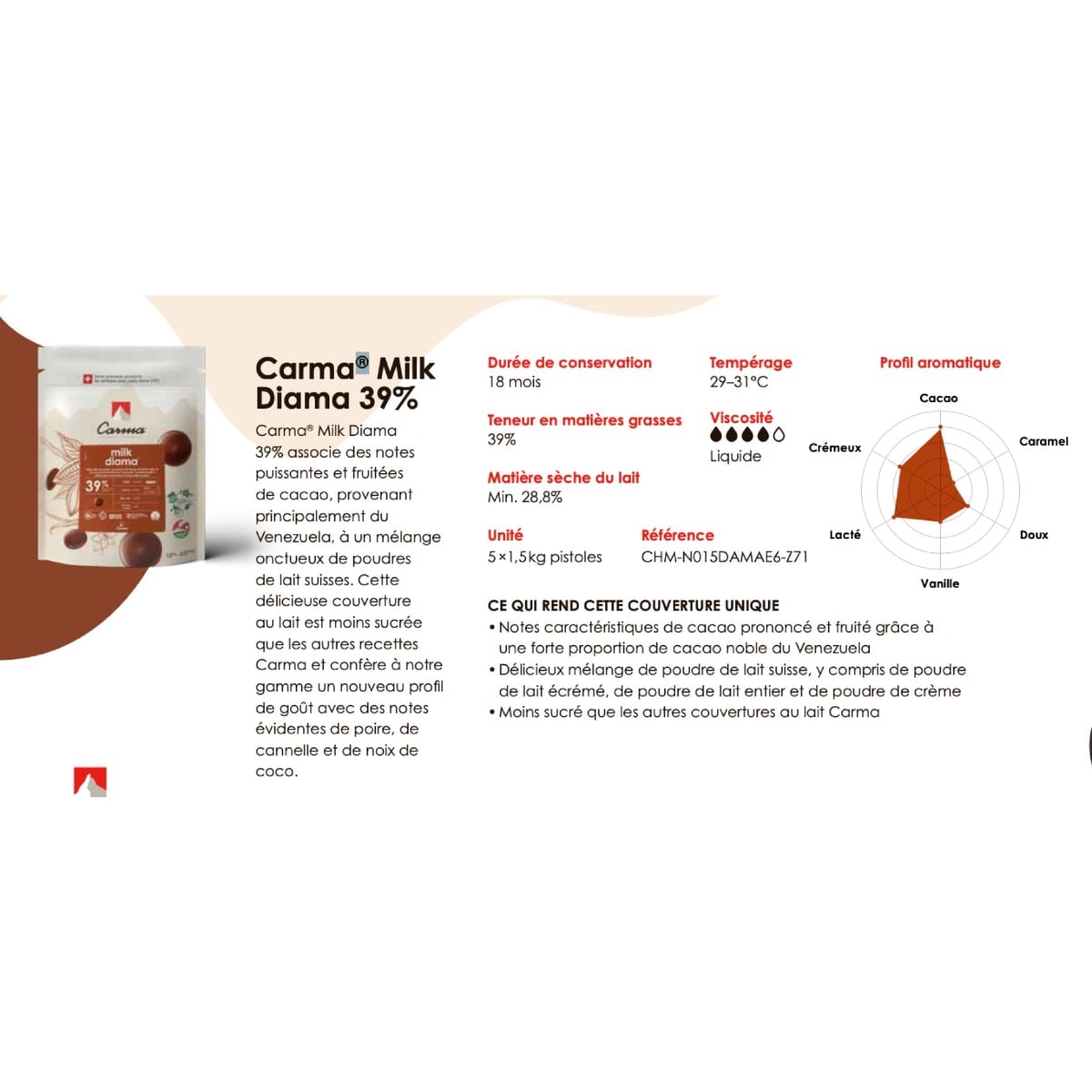 Carma - Milk Diama 39%