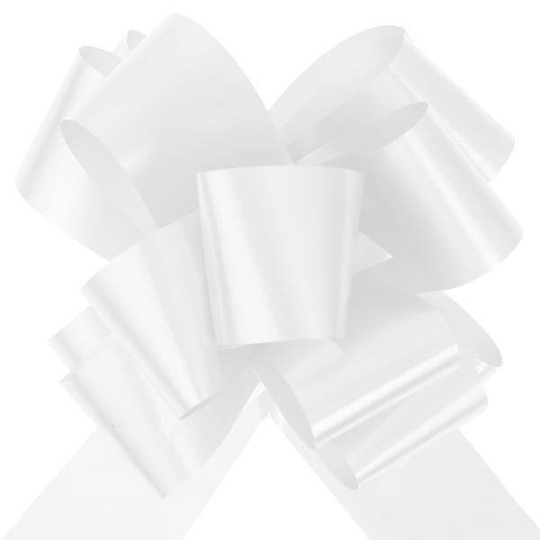 Noeud automatique Uni Blanc (35cm)