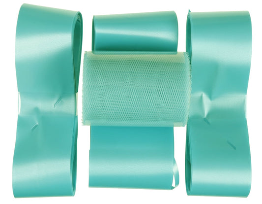 Kit déco voiture Vert d'eau (6 pcs)