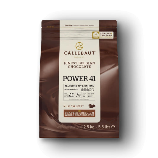 Callebaut Chocolat au lait Power 41 - 2.5kg