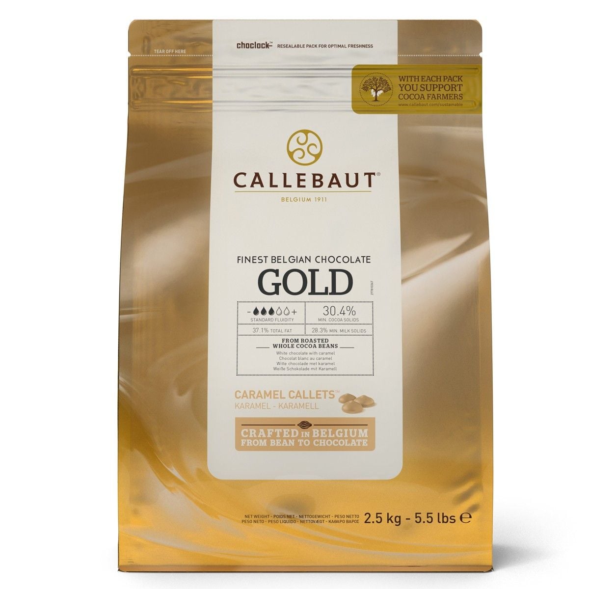 Callebaut Chocolat Or - 2.5kg