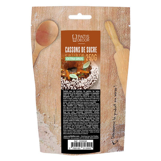 Sucre cassons calibre extra gros 250g