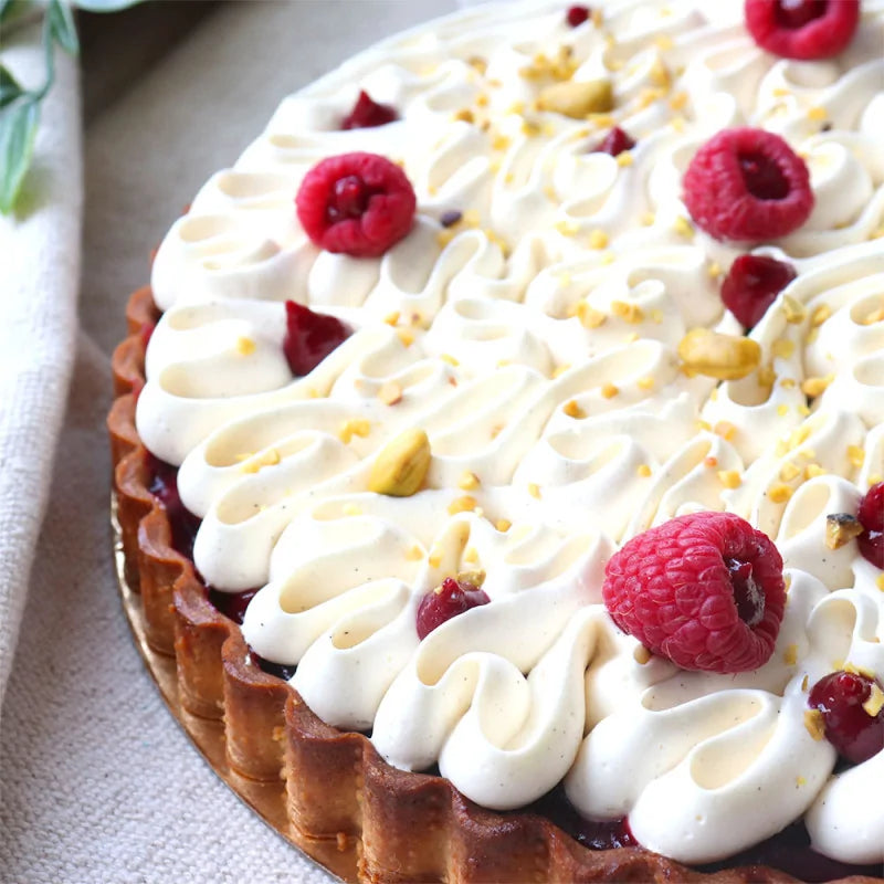 Patisdecor Cercle à tarte cannelé perforé (Ø 8 cm)