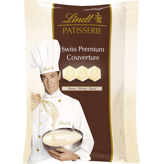 Lindt - Chocolat Blanc de couverture (500gr)