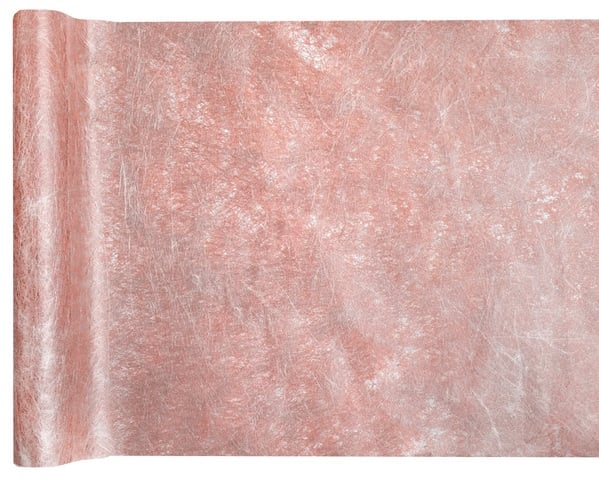 Chemin de table Fanon Metallisé - Rose Gold (5m)