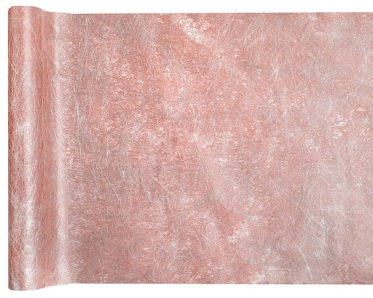 Chemin de table Fanon Metallisé - Rose Gold (5m)