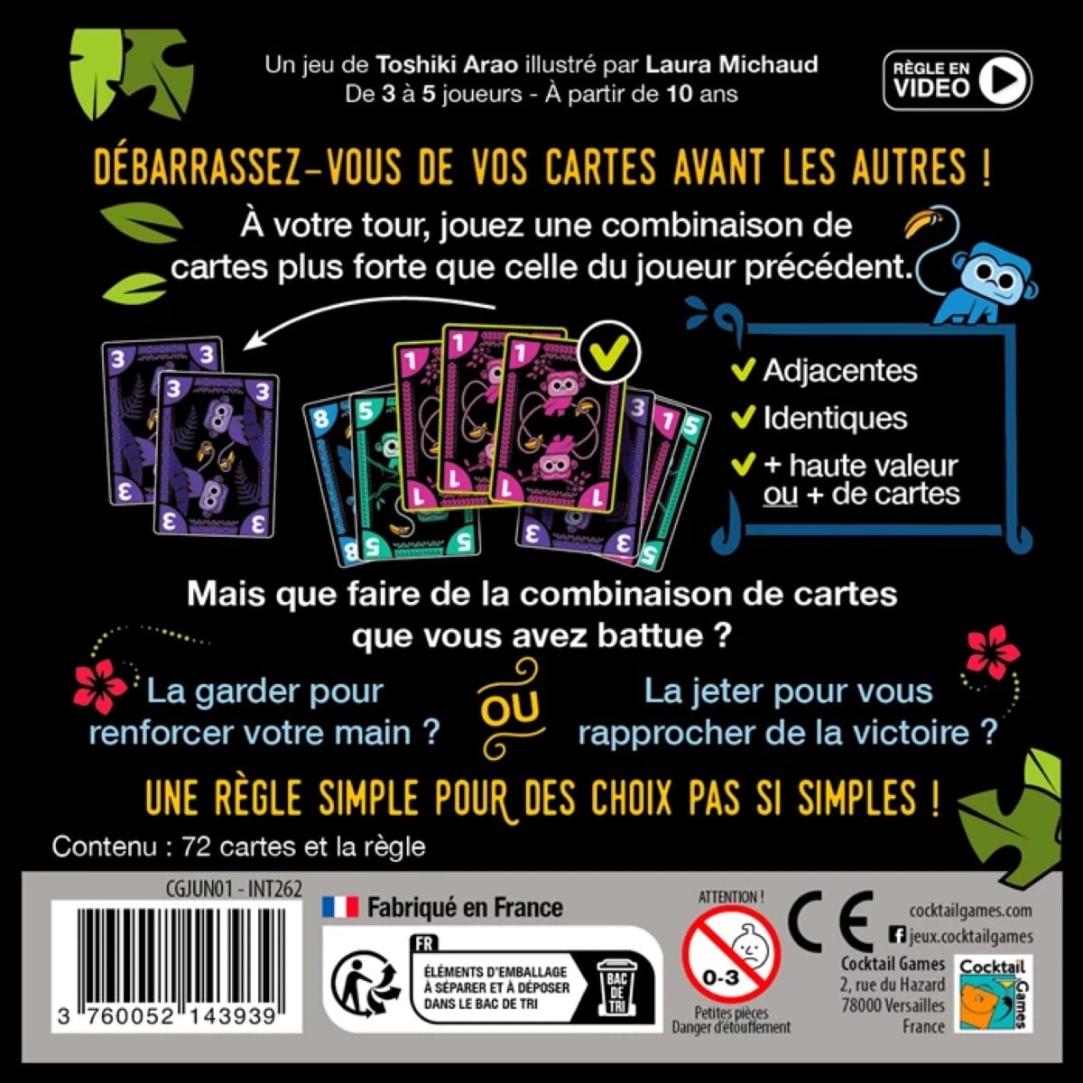 Jeu Jungo