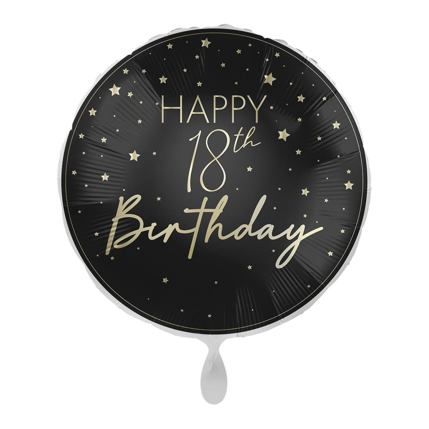 Ballon Alu - Happy Birthday 18 Ans