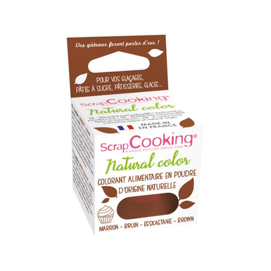 Colorant Marron poudre naturelle (10g)