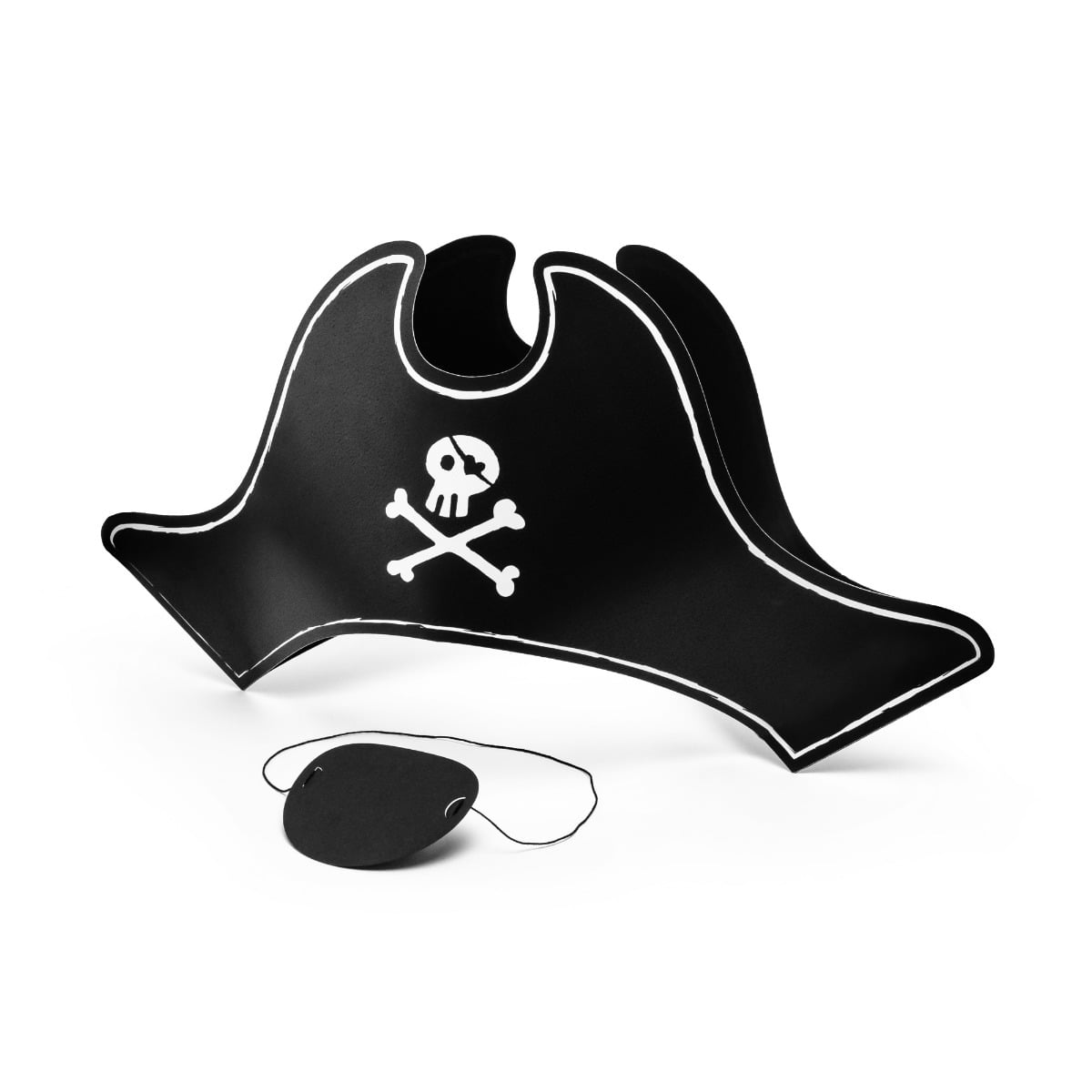 Chapeau Pirate et cache-oeil