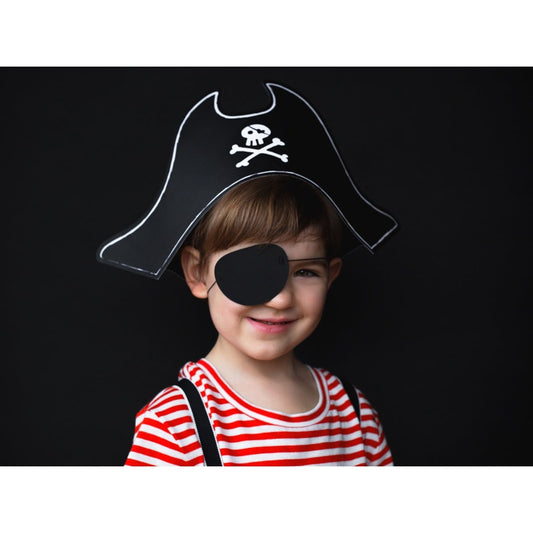 Chapeau Pirate et cache-oeil