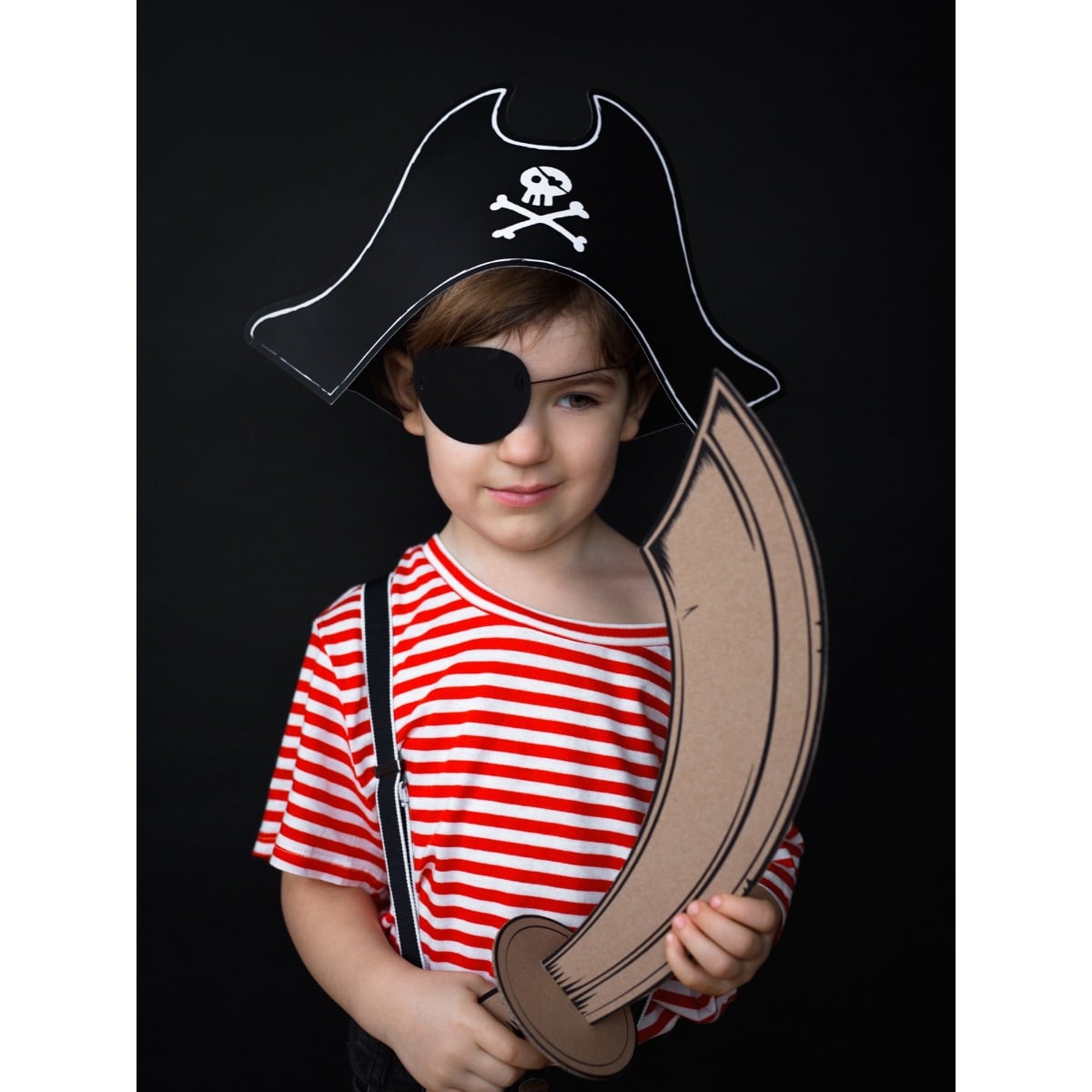 Chapeau Pirate et cache-oeil
