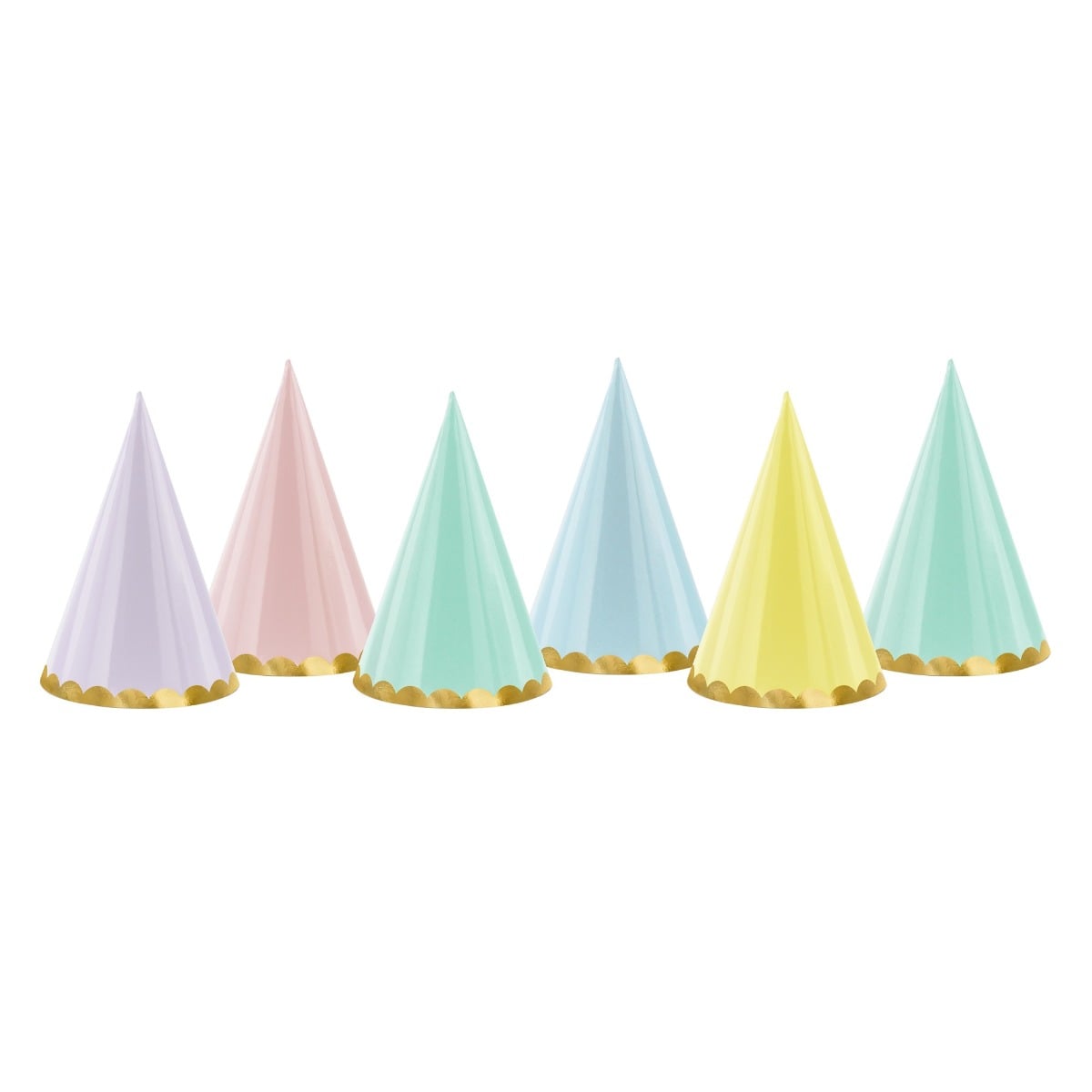 Chapeaux Colorés (6 pcs)