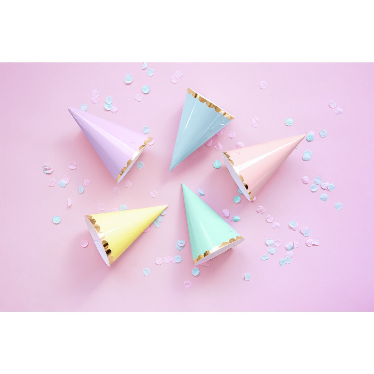Chapeaux Colorés (6 pcs)