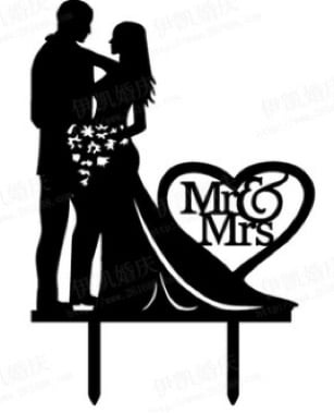 Figurine "Mr & Mrs Heart"