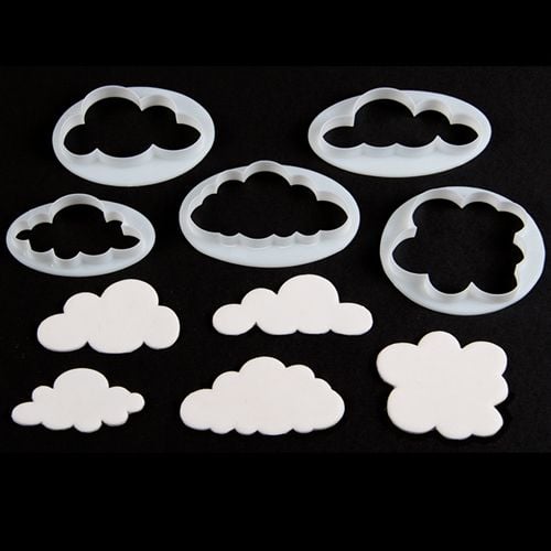 Emporte pièces Nuages (5pcs)