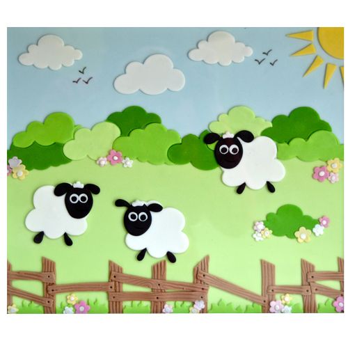 Emporte pièces Nuages (5pcs)