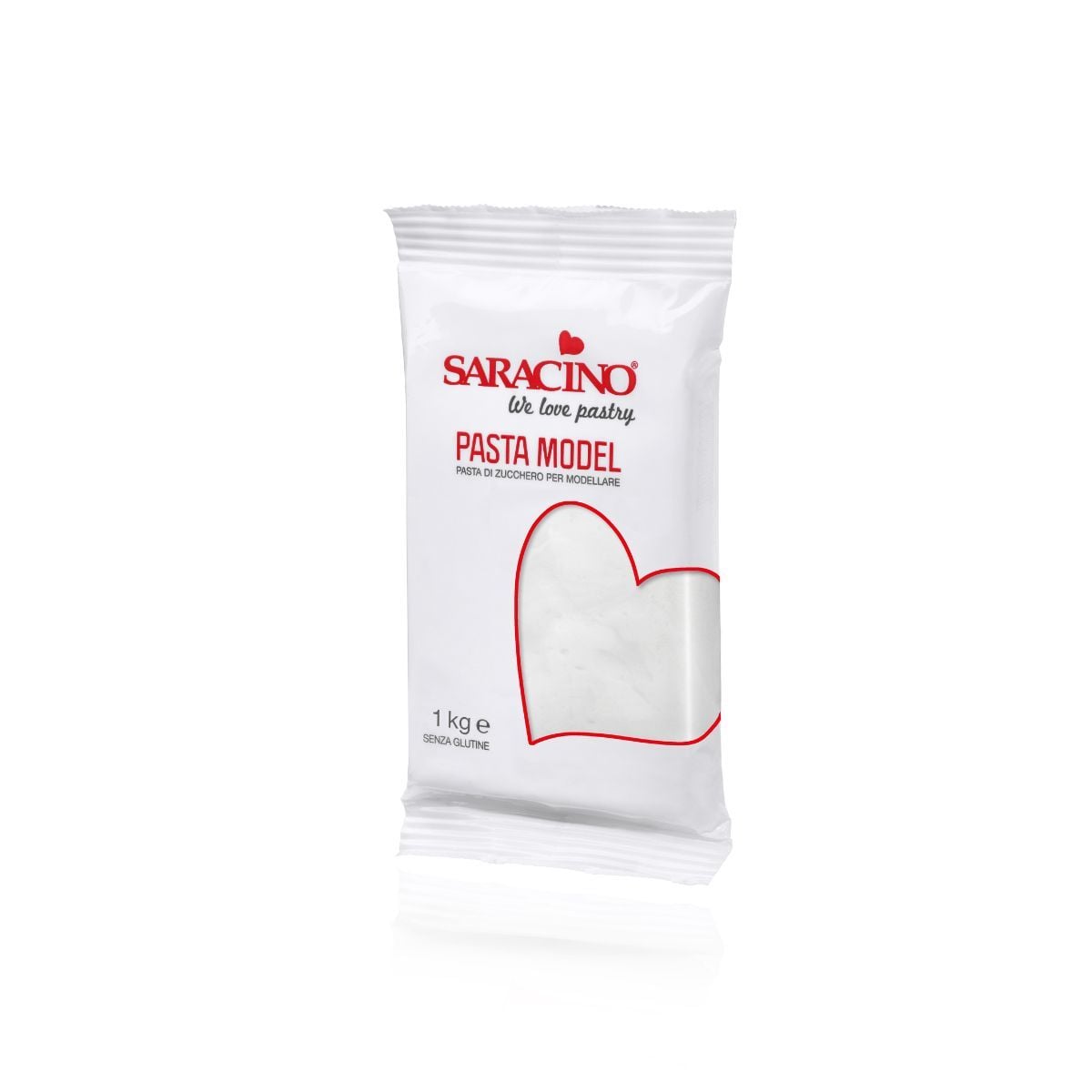 Pâte de modelage Saracino - Blanc 1kg