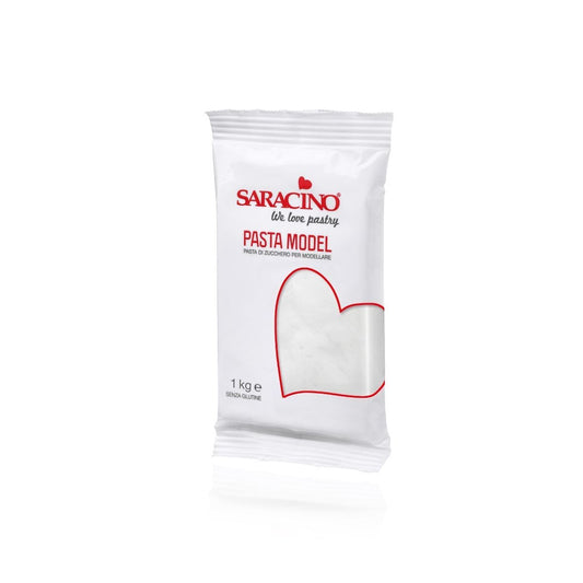 Pâte de modelage Saracino - Blanc 1kg