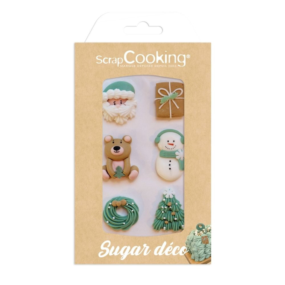 ScrapCooking Décors en sucre Noël au chalet