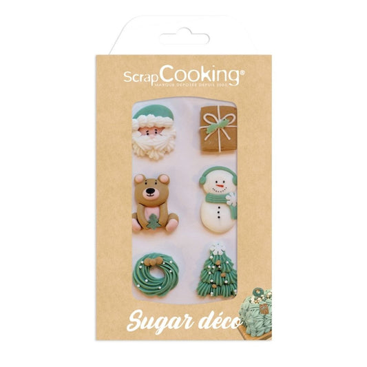 ScrapCooking Décors en sucre Noël au chalet