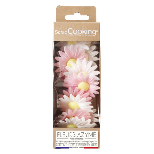 ScrapCooking Marguerites blanches en azyme (18 pièces)